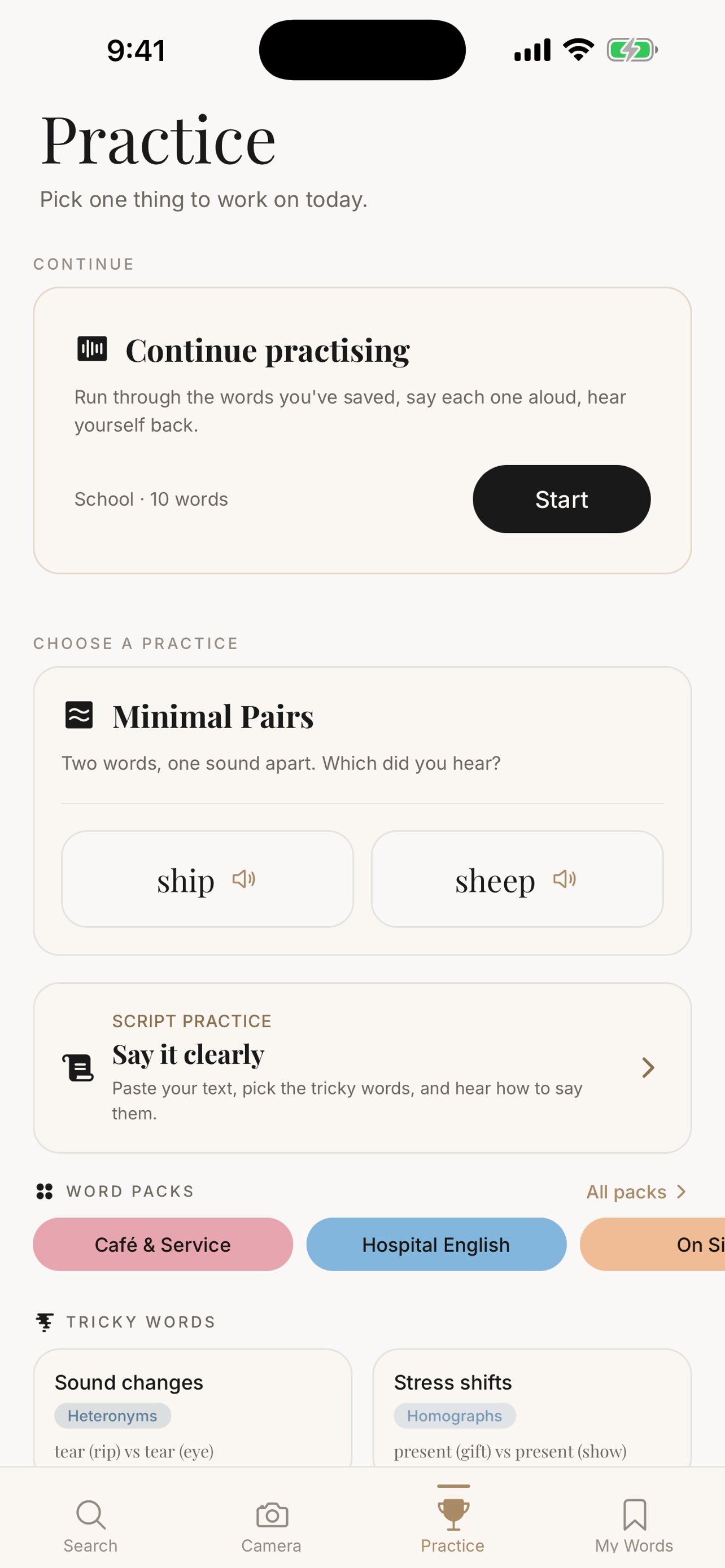 Fonetikly personalised pronunciation practice